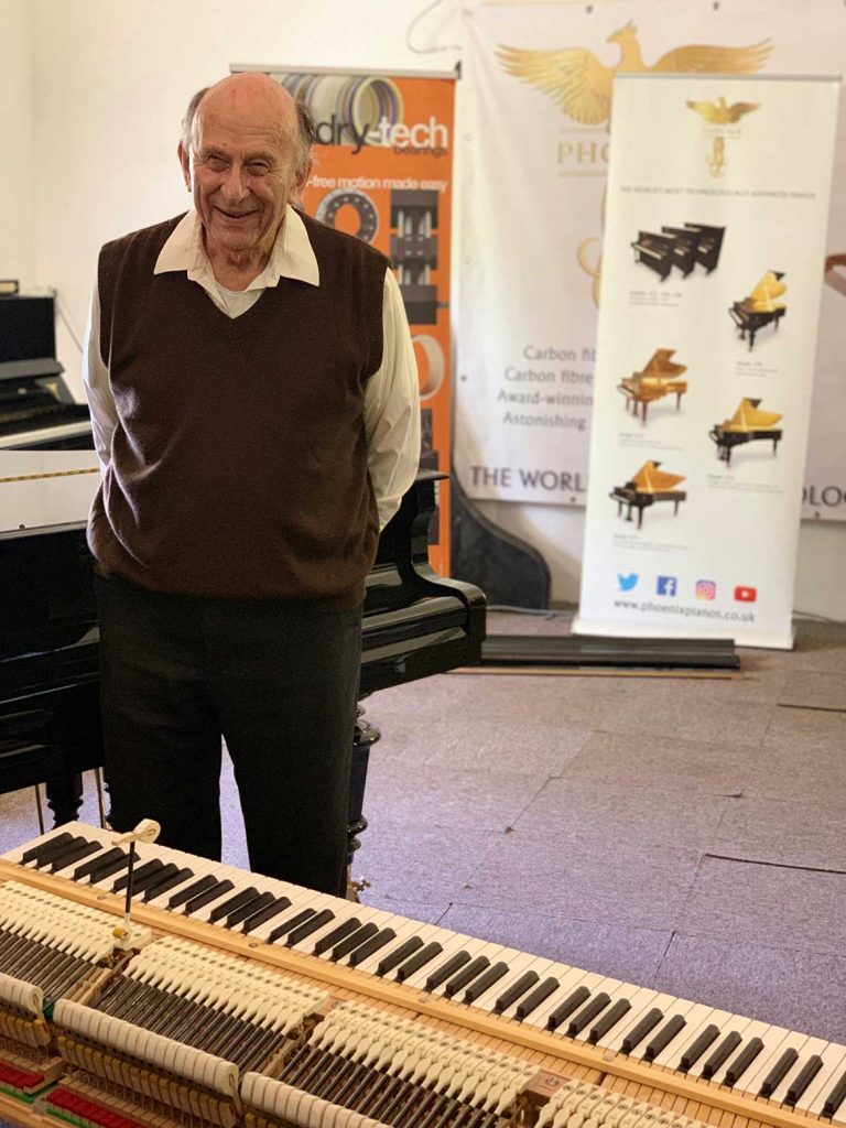 Richard Dain - owner of Phoenix Pianos