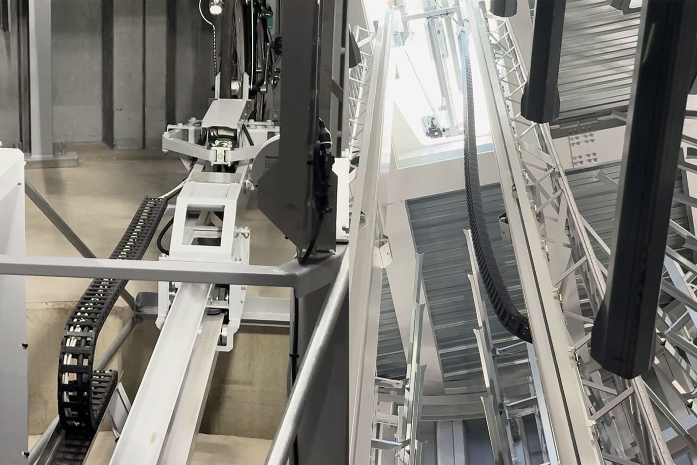 Automated Bike Parking with Polymer Cable Carriers igus® Press